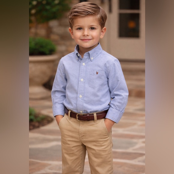 Ralph Lauren Light Blue kid’s Shirt - Picture 2 of 4